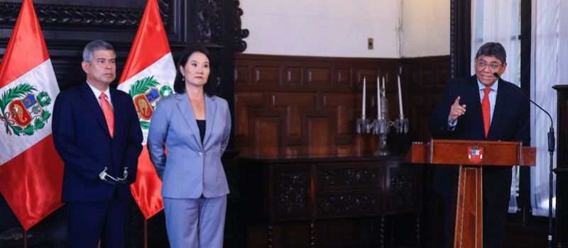 Keiko Fujimori anuncia S/ 18,000 millones adicionales para 2027 ante riesgos económicos y climáticos