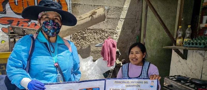 Arequipa registra 547 casos de sarampión y casi la mitad de los afectados son niños