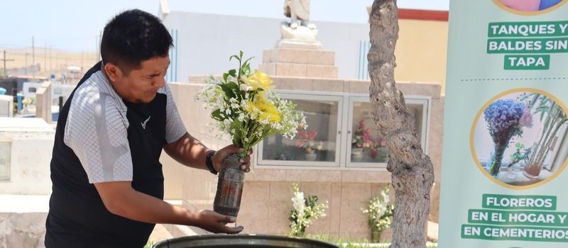 Arequipa refuerza prevención del dengue en cementerios ante el Día de Todos los Santos
