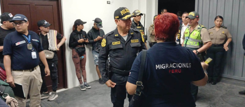 Migraciones interviene a más de 900 extranjeros en operativos a nivel nacional, 160 serían ilegales