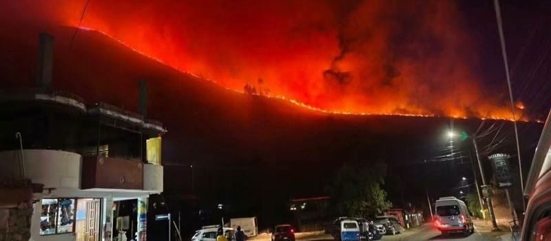 SENAMHI emite alerta roja por incendios forestales en nueve regiones del Perú