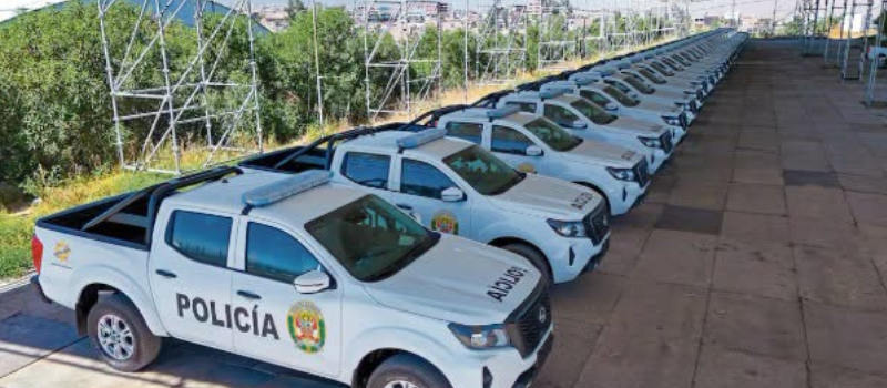 Arequipa: 100 patrulleros 4x4 que compró el GRA permanecen expuestos al sol y sin placas de rodaje